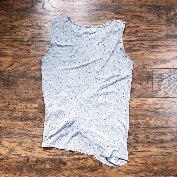 Madewell • bundle 2 tanks knit sleeveless grey white muscle twist linen viscose - Picture 12 of 12